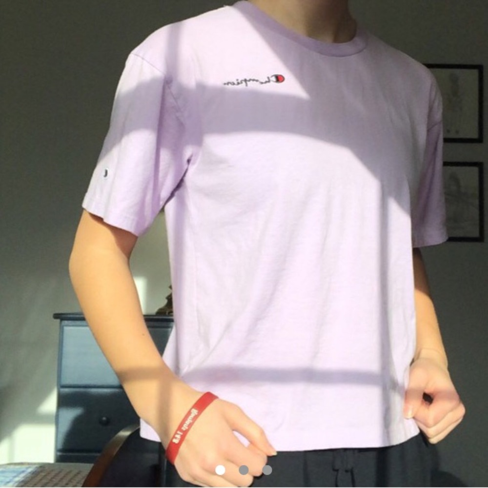 lavender champion t-shirt